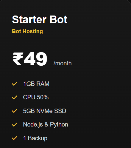 Starter Bot